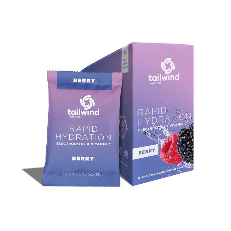 tailwind nutrition rapid hydration berry 12 pack boxes