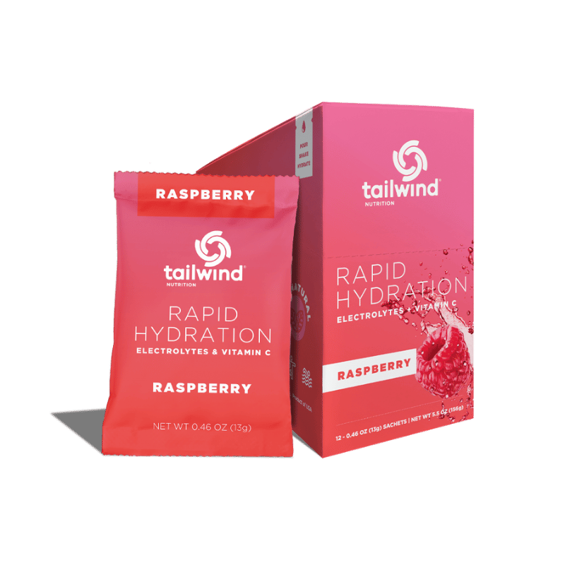 tailwind nutrition rapid hydration raspberry 12 pack boxes