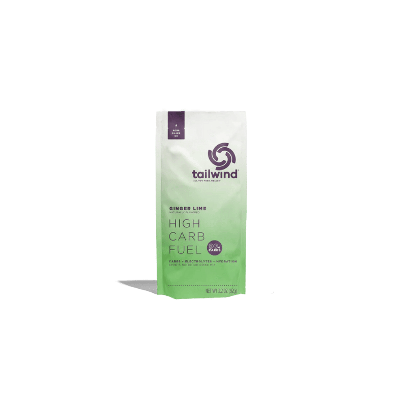 tailwind nutrition high carb fuel ginger lime single serving