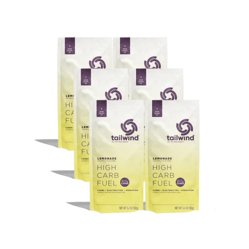 tailwind nutrition high carb fuel lemonade 6 servings